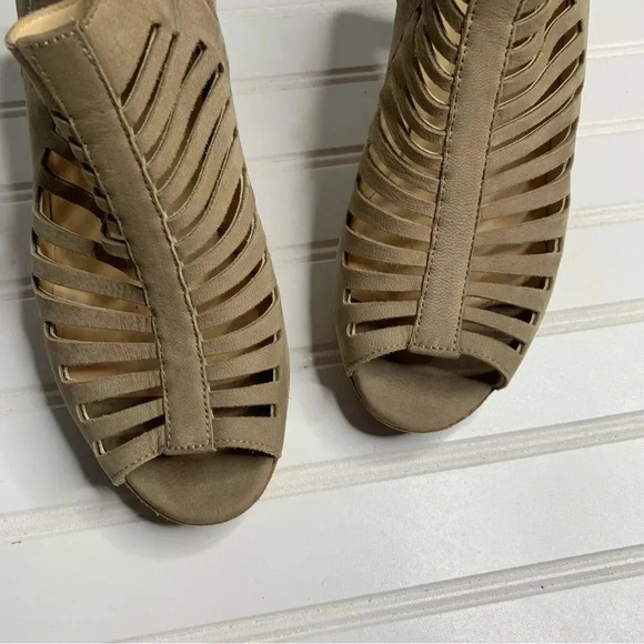 Paul Green Peep Toe Caged Pump Booties - Picture 9 of 11